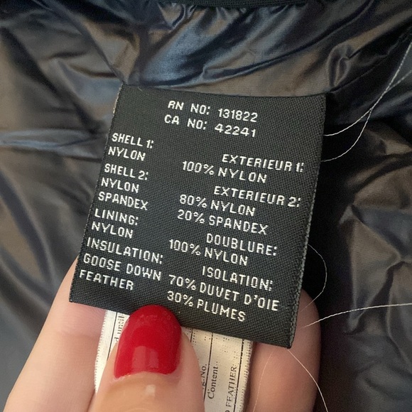 SAM Girls Blue Hooded Puffer Jacket Size 4 - Picture 6 of 9